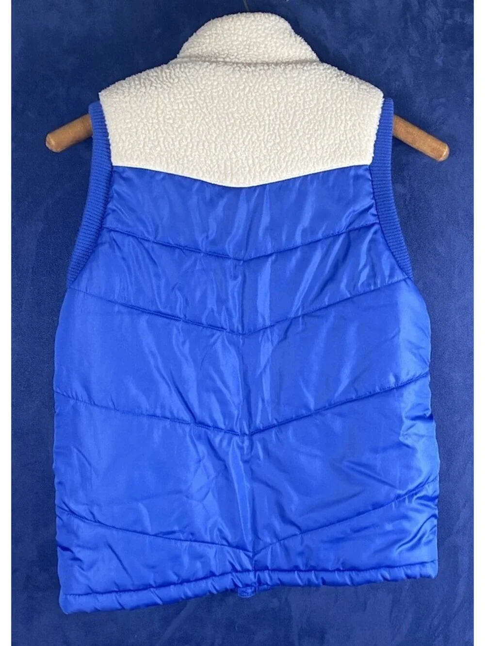 Vg Jack & Cat Vest Kids Sz M 8/10 Multicolored Full Zip Retro Look